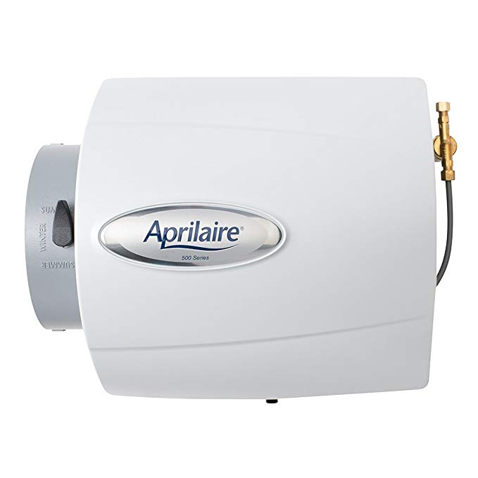 Aprilaire 500 Humidifier, 24V Whole House Humidifier w/ Auto Digital Control Bypass Damper .5 Gallons/ hour